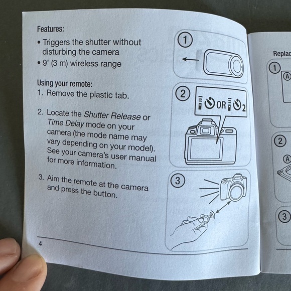 Amazon Basics Wireless Remote Control for Canon Cameras - Picture 3 of 3